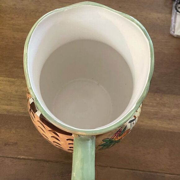 Vintage WCL Autumn Harvest Farm Pitcher - Picture 12 of 15